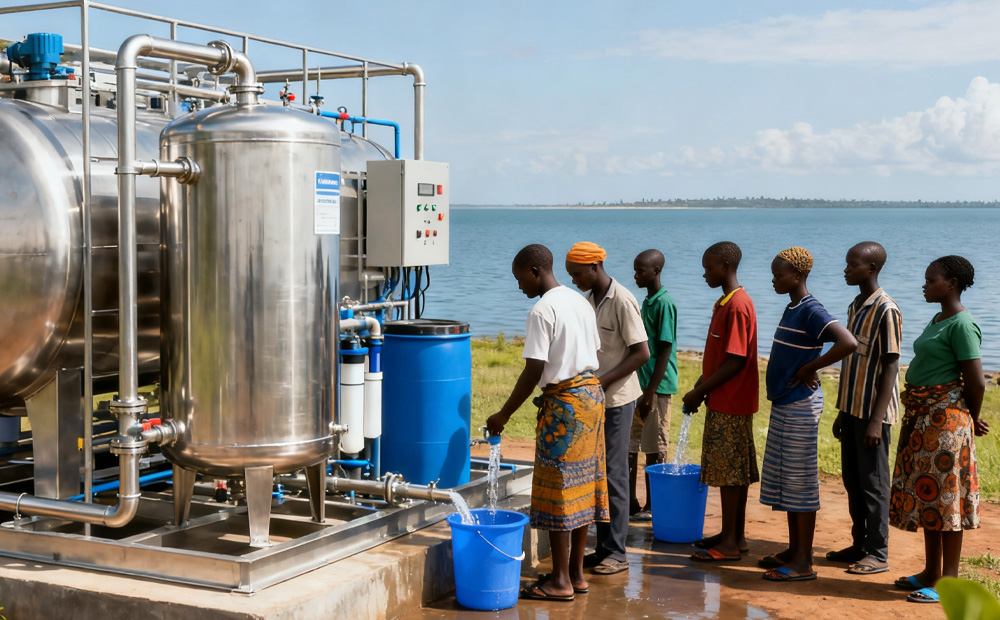 凈水器在非洲